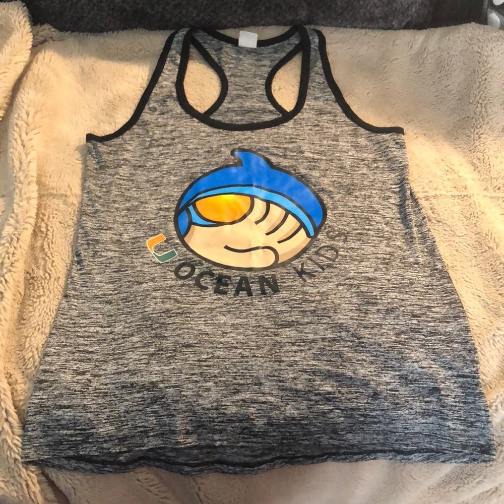 🎉4 for $20 University of Miami Ocean Lids Sports Tank, size small